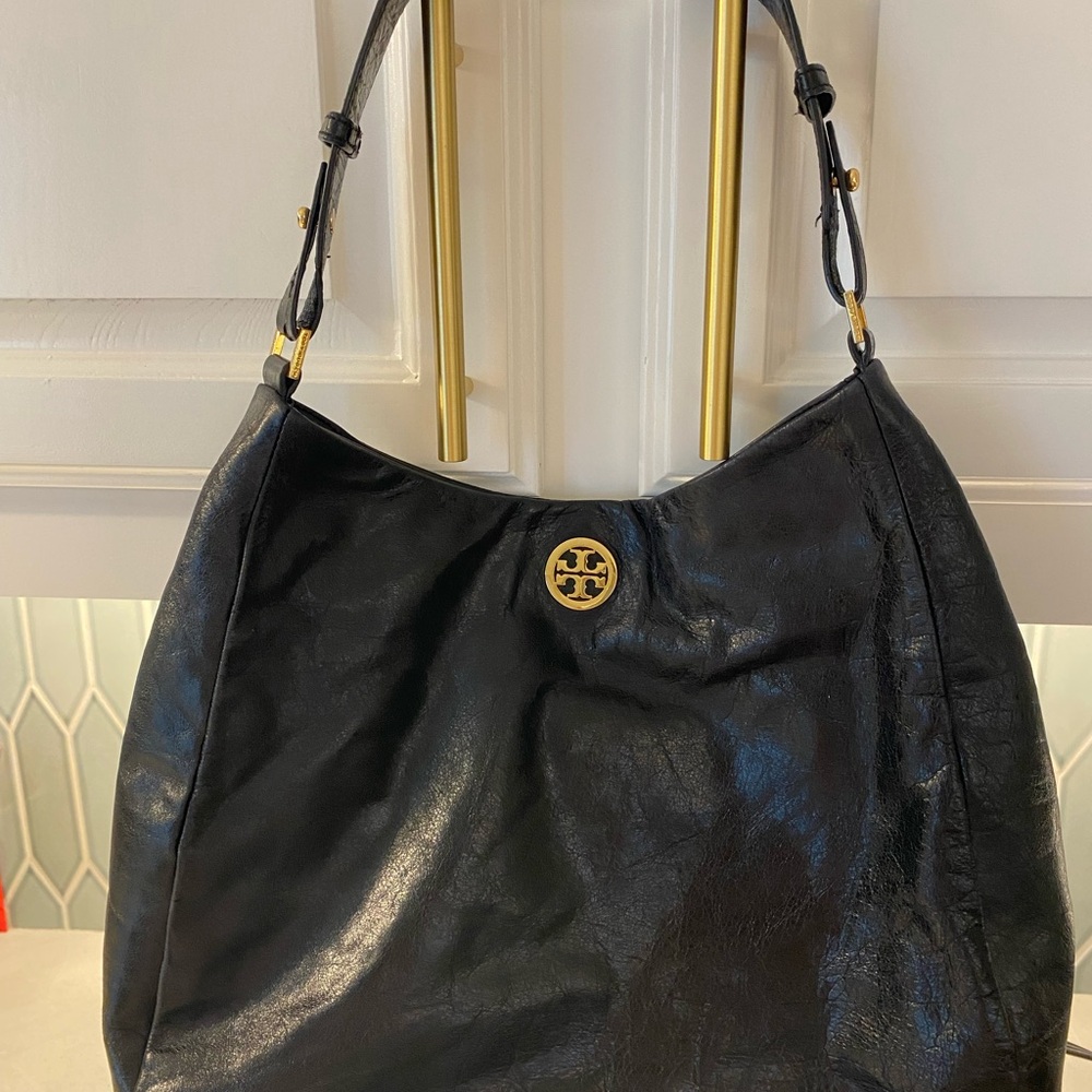 Tory Burch Black Leather Women's Bag